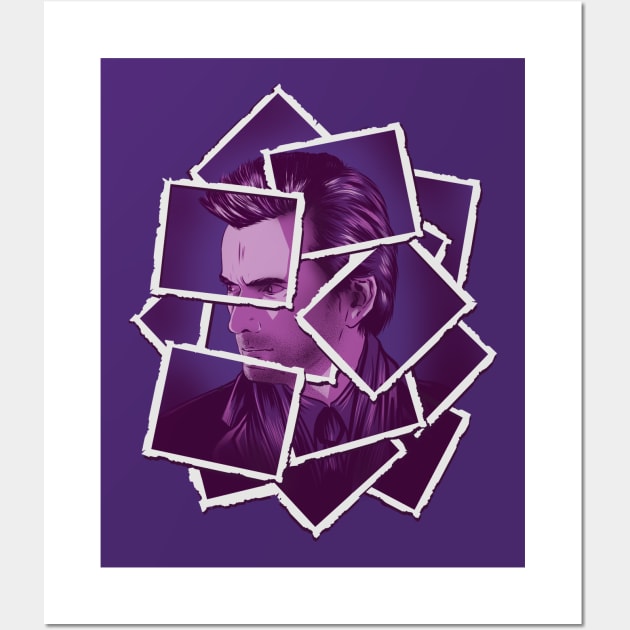 The Purple Man Wall Art by Fishmas